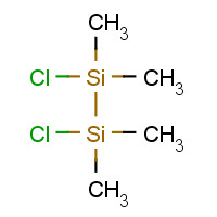 4342-61-4 1,2-dichloro-tetramethyldisilane chemical structure