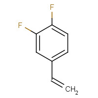 405-03-8 1,2-Difluoro-4-vinylbenzene chemical structure