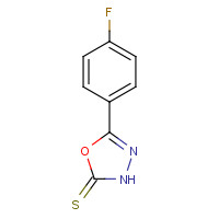 41421-13-0 1,3,4-oxadiazole-2-thiol, 5-(4-fluorophenyl)- chemical structure