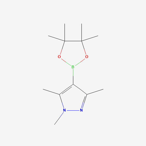 844891-04-9 1,3,5-TRIMETHYL-4-(4,4,5,5-TETRAMETHYL-1,3,2-DIOXABOROLAN-2-YL)-1H-PYRAZOLE chemical structure