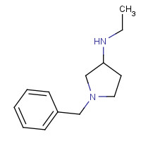 115445-21-1 1-Benzyl-N-ethylpyrrolidin-3-amine chemical structure