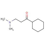 53921-85-0 1-Cyclohexyl-3-(dimethylamino)-1-propanone chemical structure