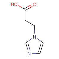 18999-45-6 1H-imidazole-1-propanoic acid chemical structure