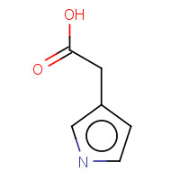 86688-96-2 1H-Pyrrol-3-ylacetic acid chemical structure