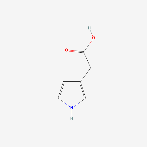 86688-96-2 1H-Pyrrol-3-ylacetic acid chemical structure