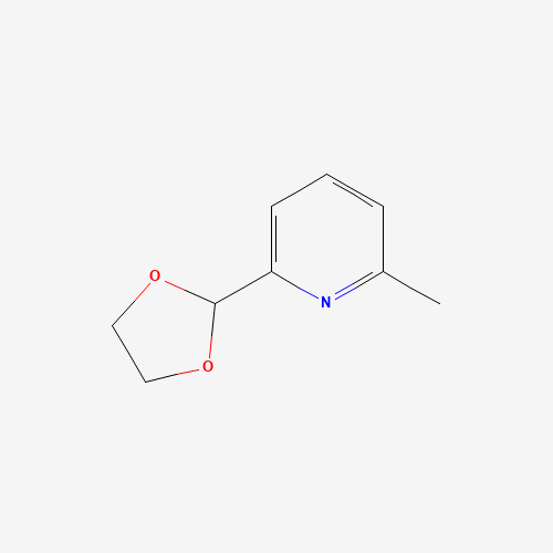 92765-75-8 2-(1,3-Dioxolan-2-yl)-6-methylpyridine chemical structure