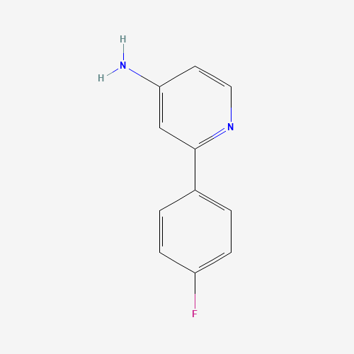 886366-09-2 2-(4-Fluorophenyl)pyridin-4-amine chemical structure