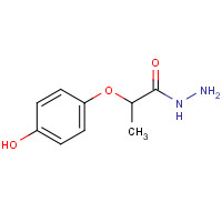 845879-32-5 2-(4-Hydroxyphenoxy)propanehydrazide chemical structure