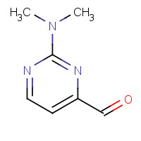 872707-78-3 2-(Dimethylamino)-4-pyrimidinecarbaldehyde chemical structure