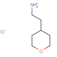 389621-77-6 2-(Tetrahydro-2H-pyran-4-yl)ethanaminium chloride chemical structure