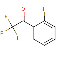 124004-75-7 2,2,2-Trifluoro-1-(2-fluorophenyl)ethanone chemical structure