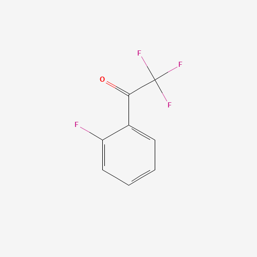 124004-75-7 2,2,2-Trifluoro-1-(2-fluorophenyl)ethanone chemical structure