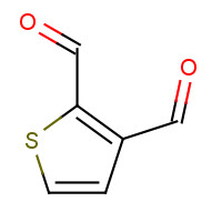 932-41-2 2,3-Diformylthiophene chemical structure