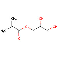 5919-74-4 2,3-Dihydroxypropyl methacrylate chemical structure