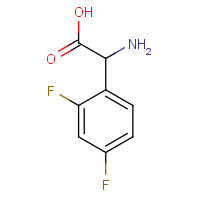 240409-02-3 2,4-Difluoro-DL-phenylglycine chemical structure