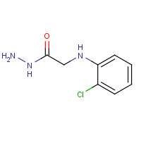 2371-29-1 2-[(2-Chlorophenyl)amino]acetohydrazide (non-preferred name) chemical structure