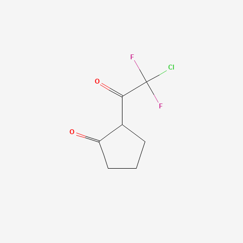 2317-35-3 2-[Chloro(difluoro)acetyl]cyclopentanone chemical structure