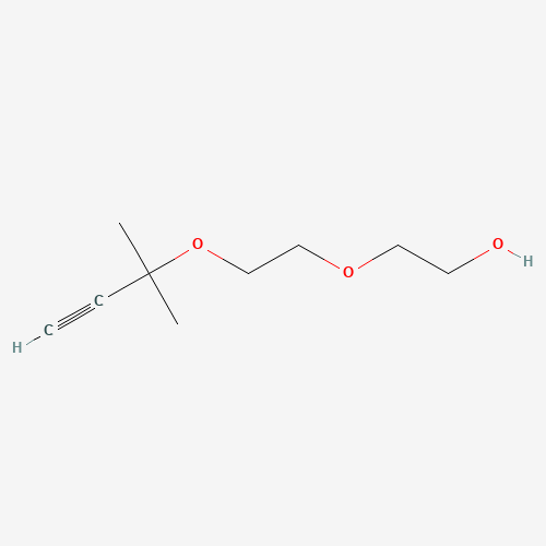 29871-35-0 2-{2-[(2-Methyl-3-butyn-2-yl)oxy]ethoxy}ethanol chemical structure