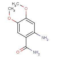 5004-88-6 2-Amino-4,5-dimethoxybenzamide chemical structure