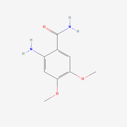 5004-88-6 2-Amino-4,5-dimethoxybenzamide chemical structure