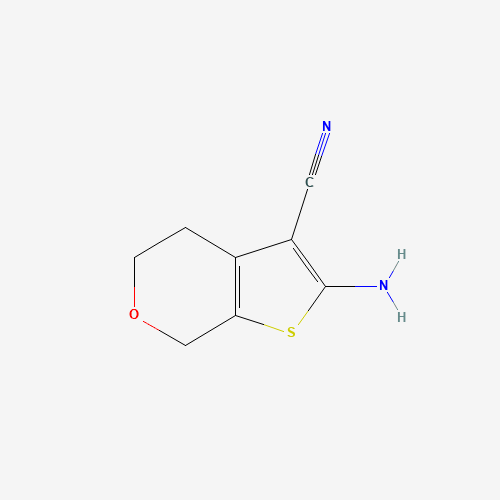 150986-82-6 2-Amino-4,7-dihydro-5H-thieno[2,3-c]pyran-3-carbonitrile chemical structure