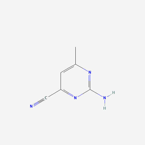 64376-14-3 2-amino-4-cyano-6-methylpyrimidine chemical structure