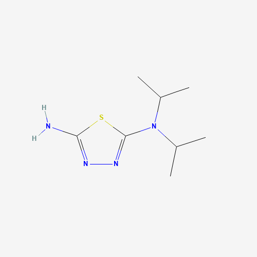 72269-92-2 2-amino-5-diisopropylamino-1,3,4-thiadiazole chemical structure