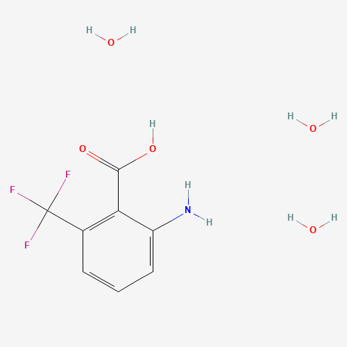 387358-50-1 2-Amino-6-(trifluoromethyl)benzoic acid trihydrate chemical structure
