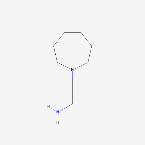 21404-90-0 2-Azepan-1-yl-2-methyl-propylamine chemical structure