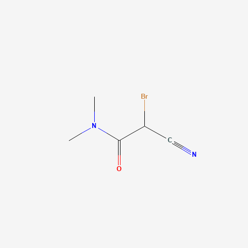 15430-62-3 2-Bromo-2-cyano-N,N-dimethylacetamide chemical structure