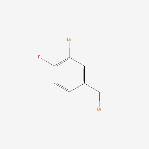 78239-71-1 2-Bromo-4-(bromomethyl)-1-fluorobenzene chemical structure