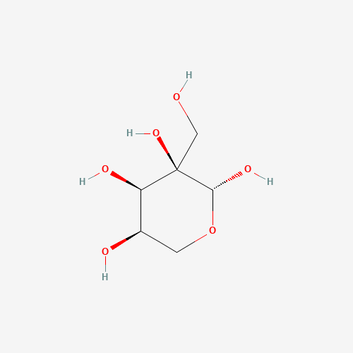 4573-78-8 2-C-(Hydroxymethyl)-b-D-ribopyranose chemical structure