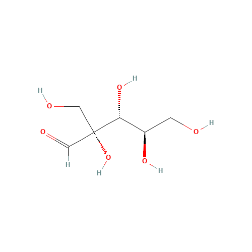4573-78-8 2-C-(Hydroxymethyl)-b-D-ribopyranose chemical structure