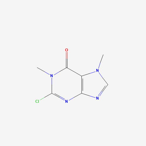 16017-75-7 2-Chloro-1,7-dimethyl-hypoxanthine chemical structure