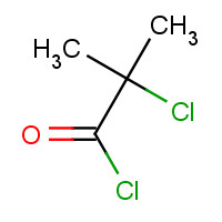 13222-26-9 2-Chloro-2-methylpropanoyl chloride chemical structure