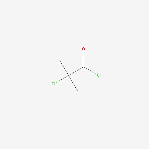 13222-26-9 2-Chloro-2-methylpropanoyl chloride chemical structure