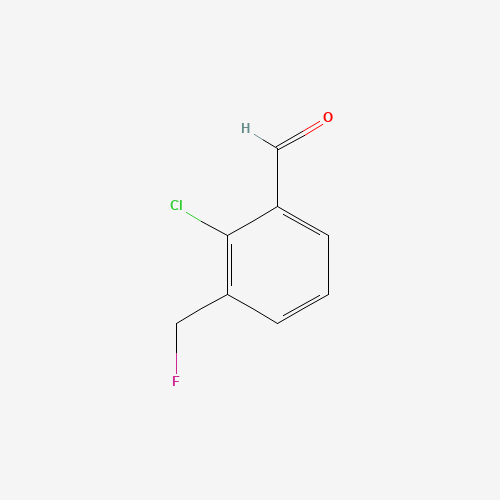 916791-72-5 2-Chloro-3-(fluoromethyl)benzaldehyde chemical structure