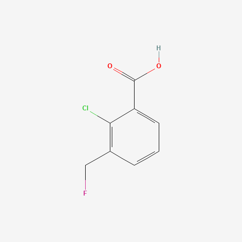 916791-84-9 2-Chloro-3-(fluoromethyl)benzoic acid chemical structure