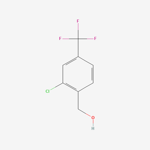 56456-51-0 2-Chloro-4-(trifluoromethyl)benzyl alcohol chemical structure