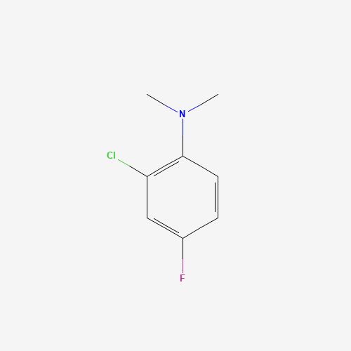 793628-59-8 2-Chloro-4-fluoro-N,N-dimethylaniline chemical structure