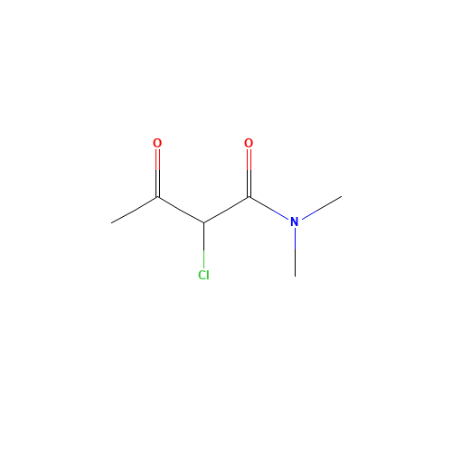 5810-11-7 2-chloro-n,n-dimethyl-3-oxobutanamide chemical structure
