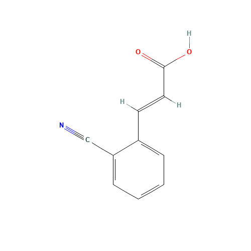 61147-65-7 2-cyanocinnamic acid chemical structure