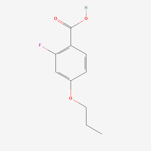 203115-96-2 2-Fluoro-4-propoxybenzoic acid chemical structure