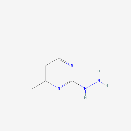 23906-13-0 2-hydrazino-4,6-dimethylpyrimidine chemical structure