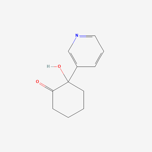 886362-93-2 2-Hydroxy-2-(pyridin-3-yl)cyclohexanone chemical structure