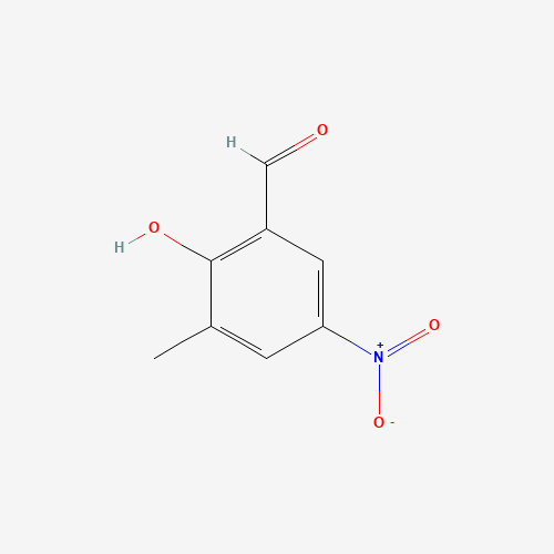 68007-03-4 2-hydroxy-3-methyl-5-nitrobenzaldehyde chemical structure