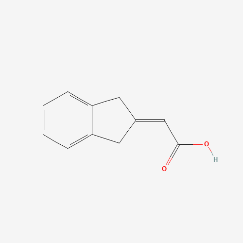885269-67-0 2-indan-2-ylideneacetic acid chemical structure