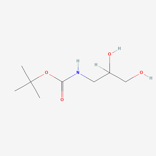 137618-48-5 2-Methyl-2-propanyl (2,3-dihydroxypropyl)carbamate chemical structure