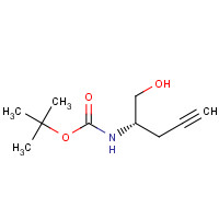 763122-73-2 2-Methyl-2-propanyl [(2S)-1-hydroxy-4-pentyn-2-yl]carbamate chemical structure