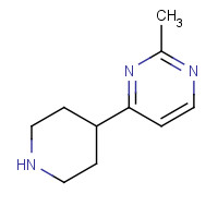 949100-33-8 2-methyl-4-(piperidin-4-yl)pyrimidine chemical structure